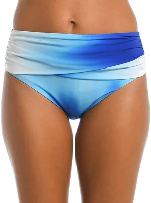 La Blanca Women's Mid Waist Sash Band Swimsuit Bottom