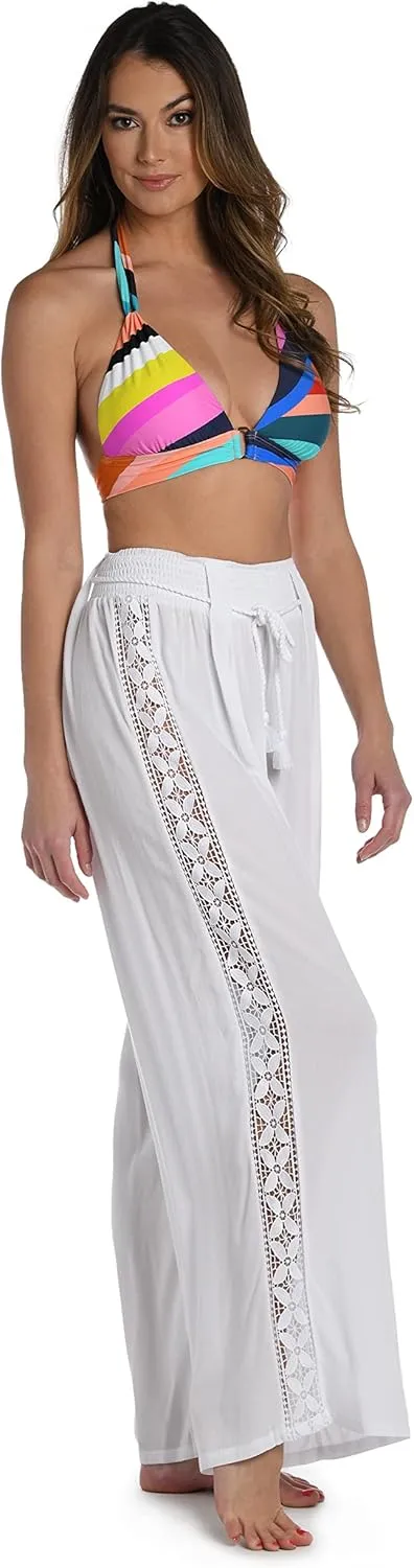 La Blanca Women's Standard Palazzo Pant Swimsuit Cover Up
