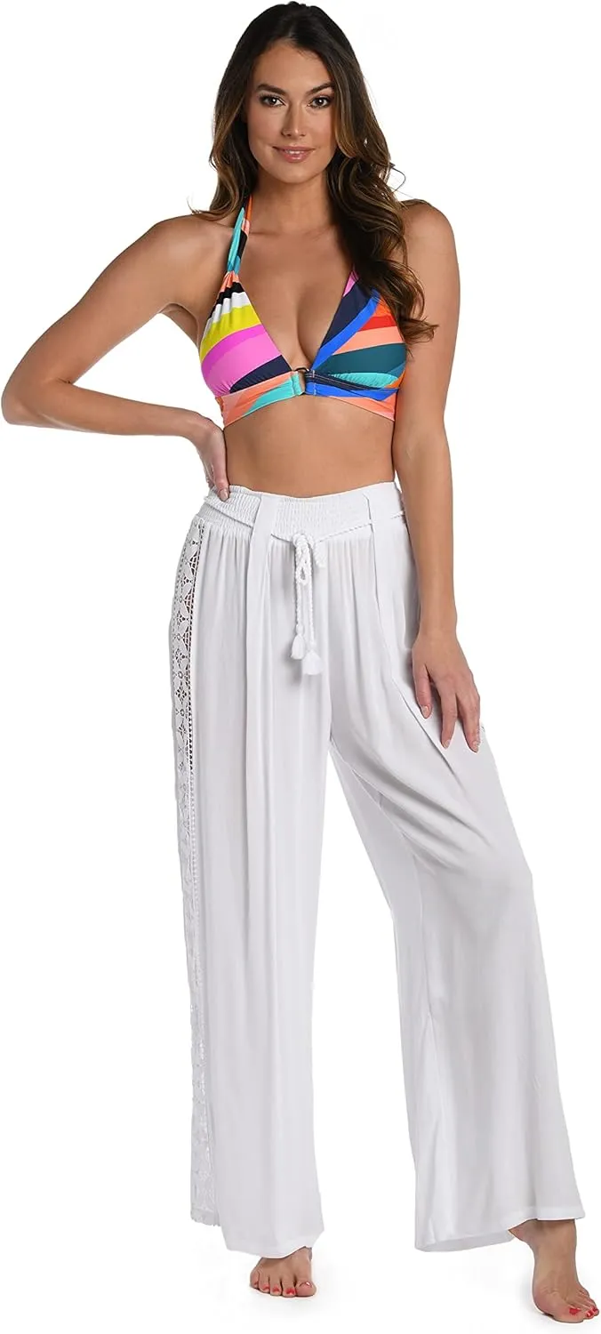 La Blanca Women's Standard Palazzo Pant Swimsuit Cover Up