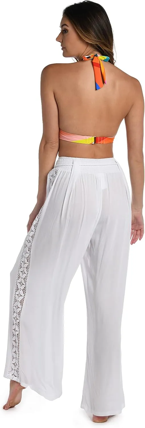 La Blanca Women's Standard Palazzo Pant Swimsuit Cover Up