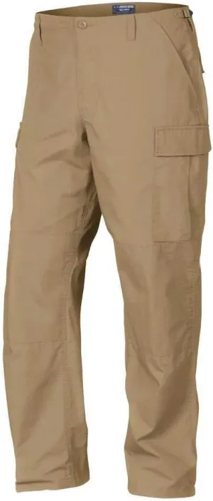 LAPG BDU Pants for Men, 6 Pocket Design BDU Tactical Cargo Pants, Lightweight Cotton Rip-Stop Fabric Pants