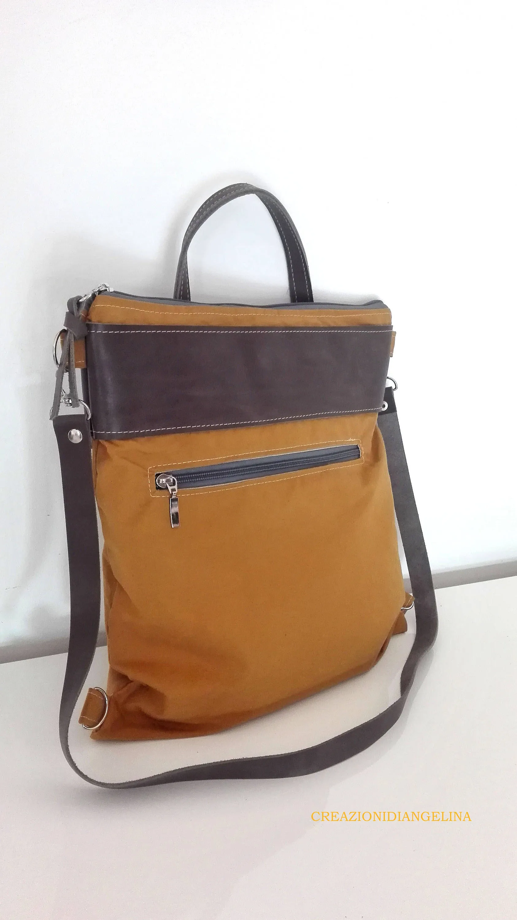 Laptop backpack,  backpack purse, travel backpack, zaino convertibile in borsa