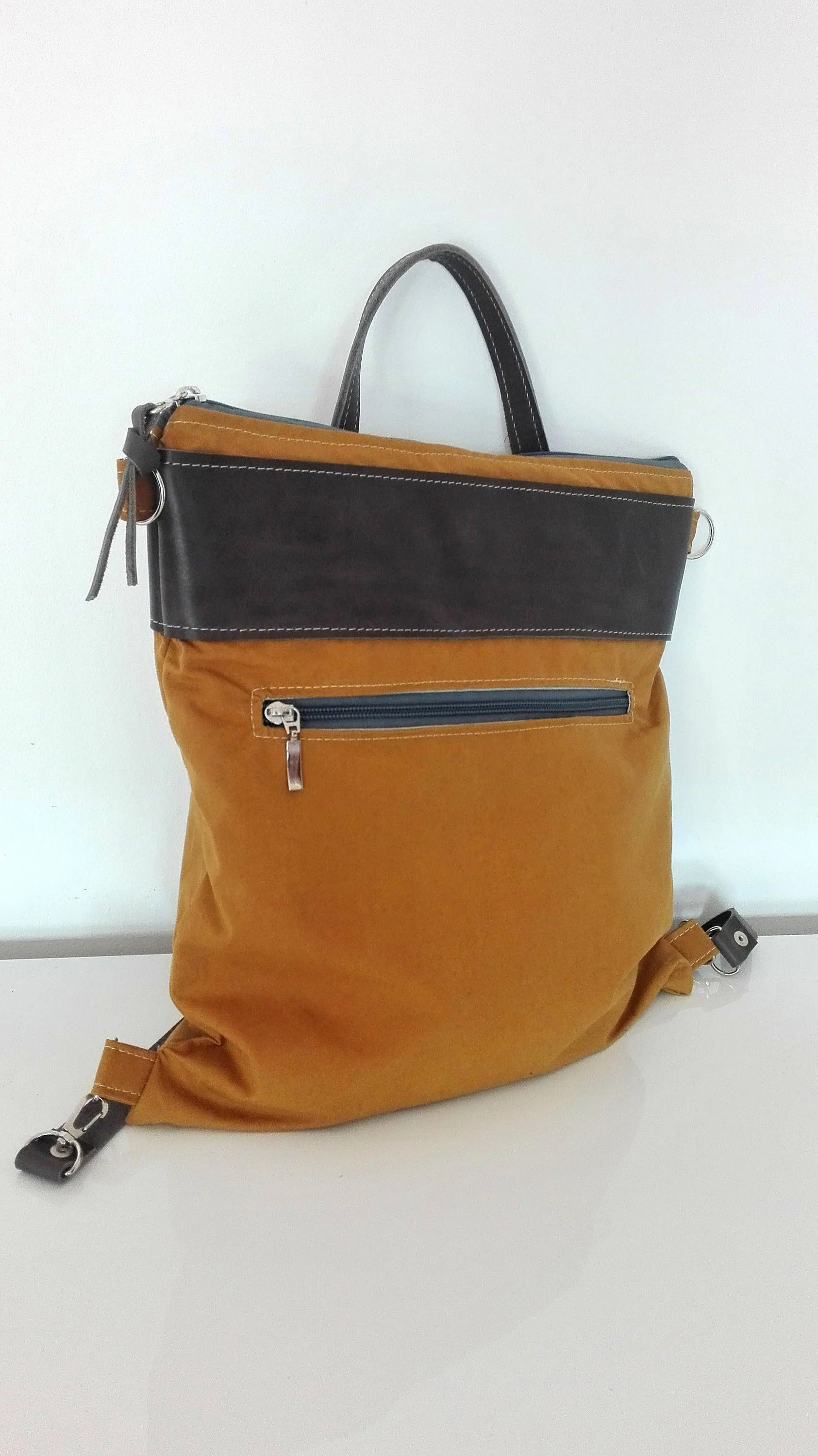 Laptop backpack,  backpack purse, travel backpack, zaino convertibile in borsa