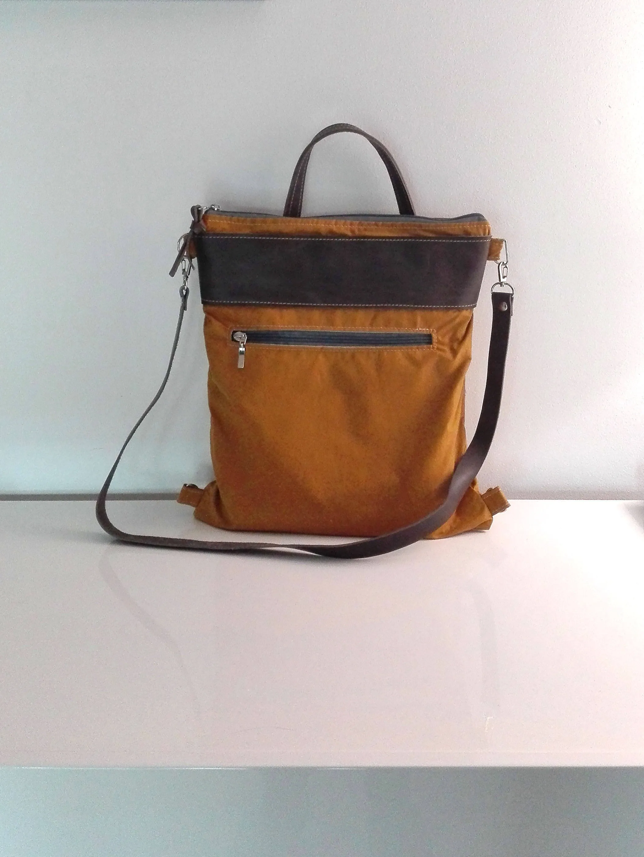 Laptop backpack,  backpack purse, travel backpack, zaino convertibile in borsa