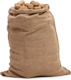 Large Burlap Bags 18" x 30" - Burlap Bags for Planting/Gardening, Plant Covers by Sandbaggy (Pack of 50)