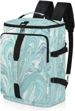 Large Sports Gym Bag With Shoe & Laptop Compartment 47L Waterproof Travel Duffel Bags for Men Women Modern Camo Theme Luggage Backpack Duffle Bag