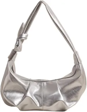 Leather Sling Crescent Bag Trendy Crossbody Sling Dumpling Bag Hobo Half Moon Shoulder Bag Crescent Crossbody Bag