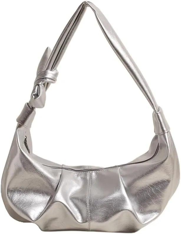 Leather Sling Crescent Bag Trendy Crossbody Sling Dumpling Bag Hobo Half Moon Shoulder Bag Crescent Crossbody Bag