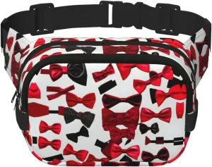Lips high heels print Belt Bag with Pockets,Fanny Packs for Women Men, Fashion Crossbody Bags,Waist Packs