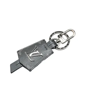 Luxury Canvas Key Holder with Metal Accents