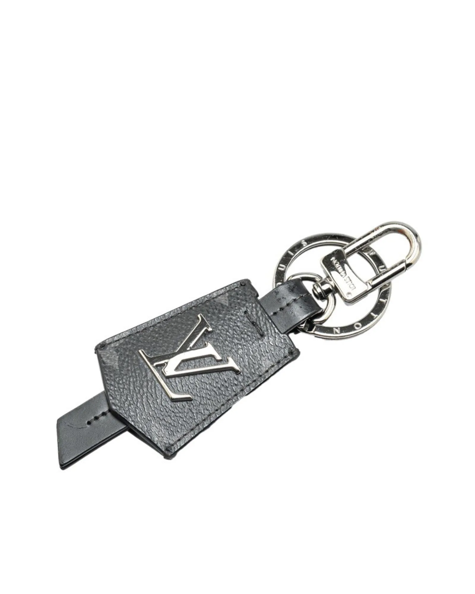 Luxury Canvas Key Holder with Metal Accents