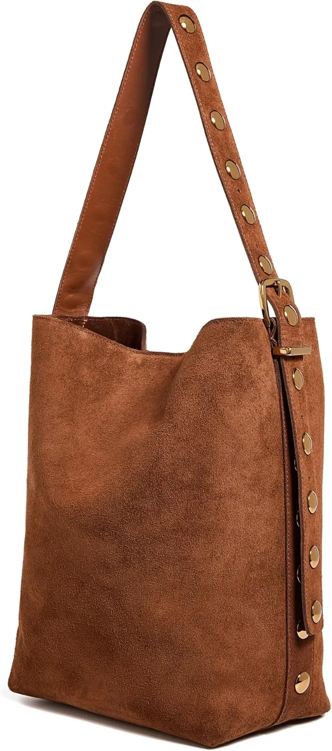 Madewell Women's The Essential Bucket Tote in Suede