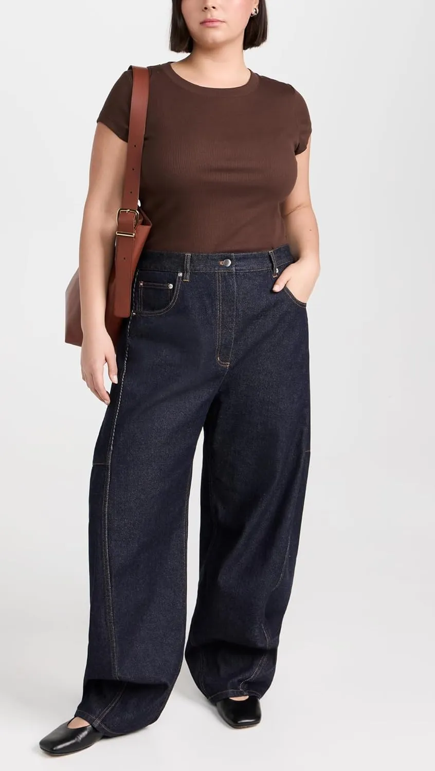 Madewell Women's The Essential Bucket Tote in Suede