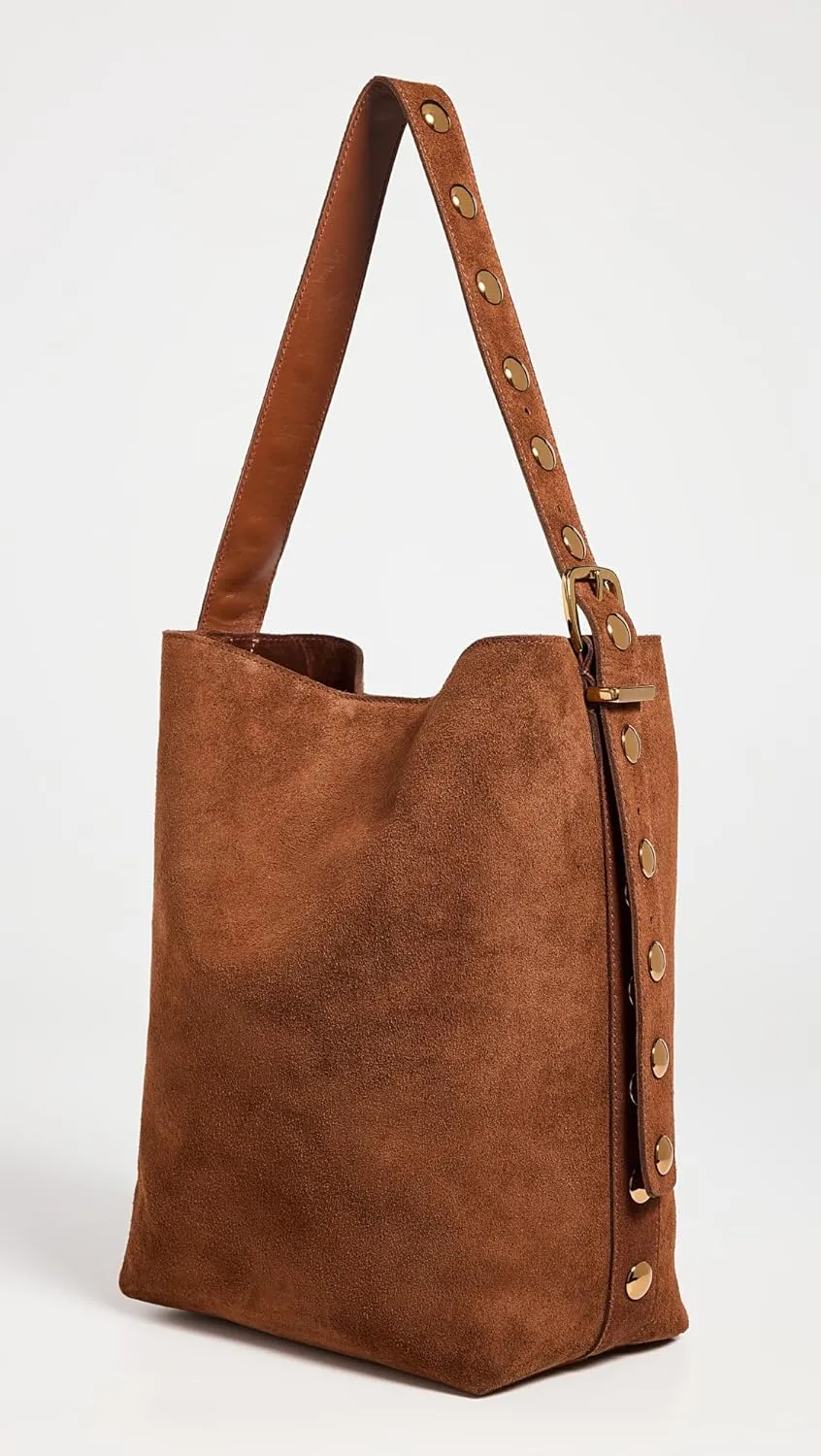 Madewell Women's The Essential Bucket Tote in Suede