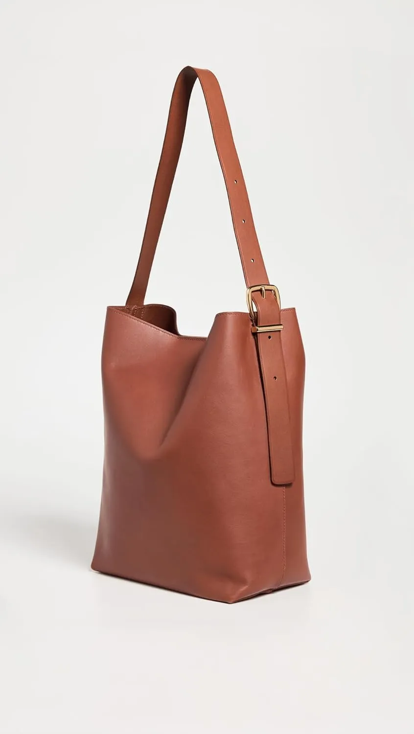 Madewell Women's The Essential Bucket Tote in Suede