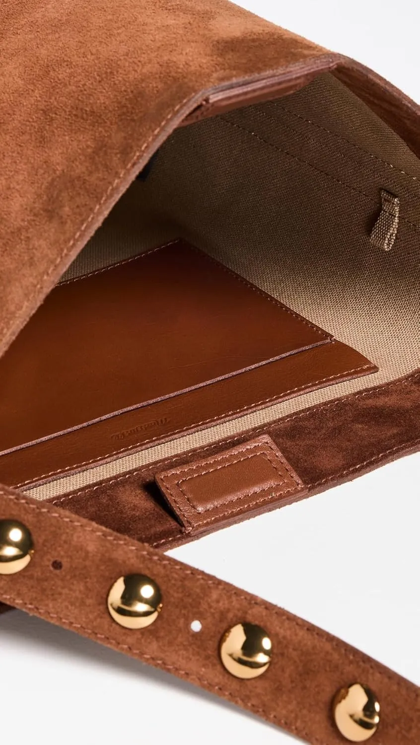 Madewell Women's The Essential Bucket Tote in Suede