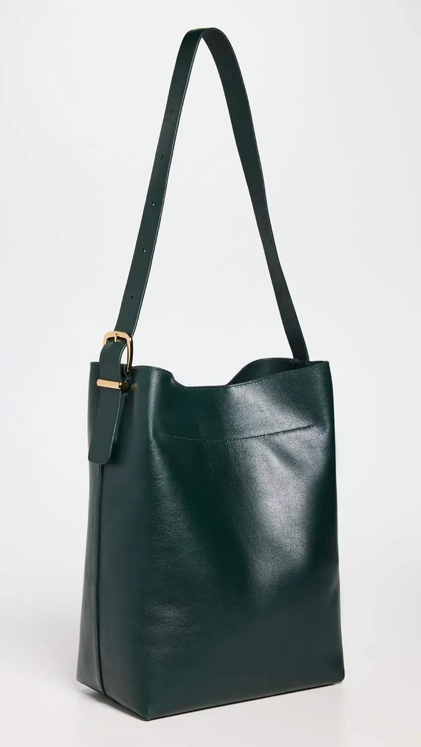 Madewell Women's The Essential Bucket Tote in Suede