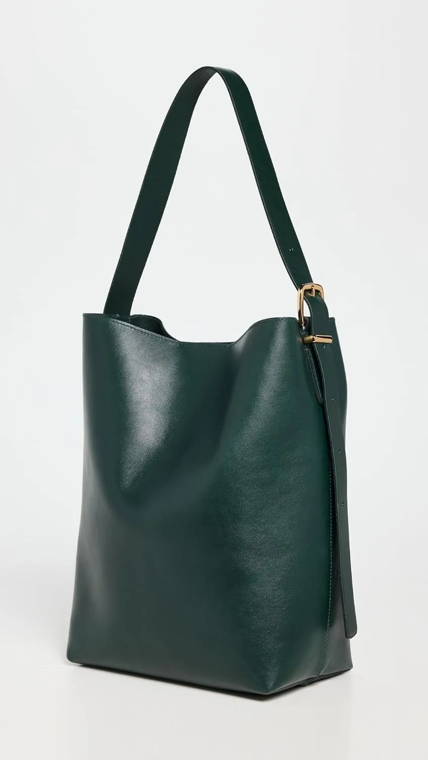 Madewell Women's The Essential Bucket Tote in Suede