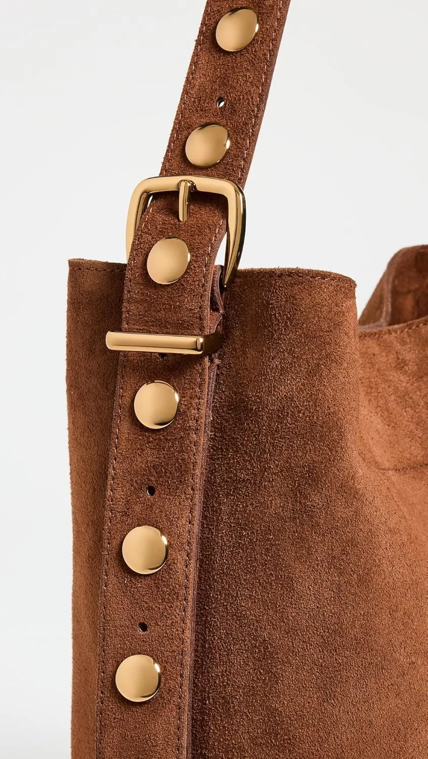 Madewell Women's The Essential Bucket Tote in Suede