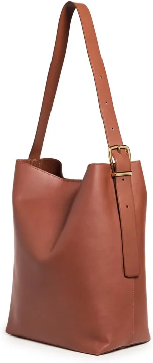 Madewell Women's The Essential Bucket Tote in Suede