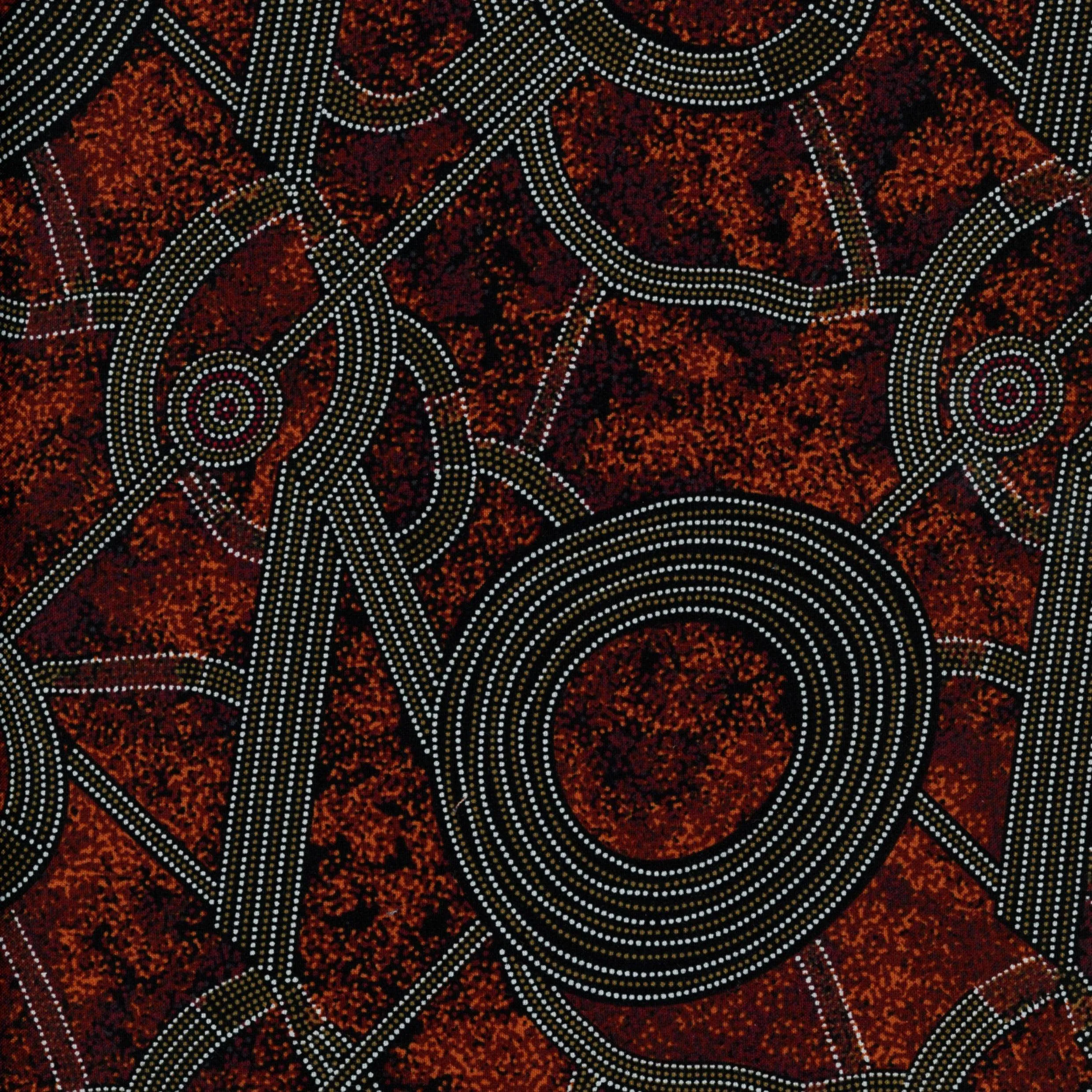 M&S Textiles - Bush Plum 2 Red by Gracie Morton
