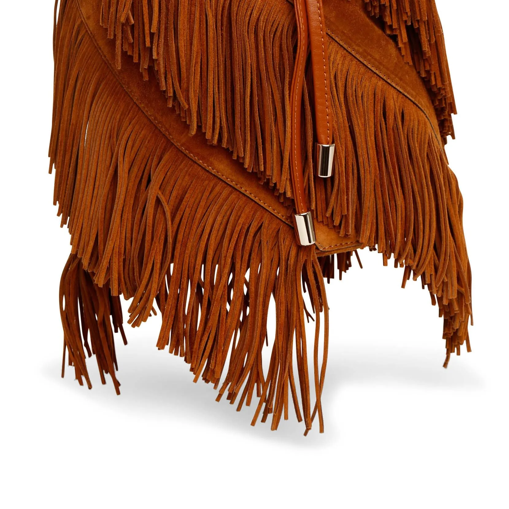 Marie Jane large suede bucket bag