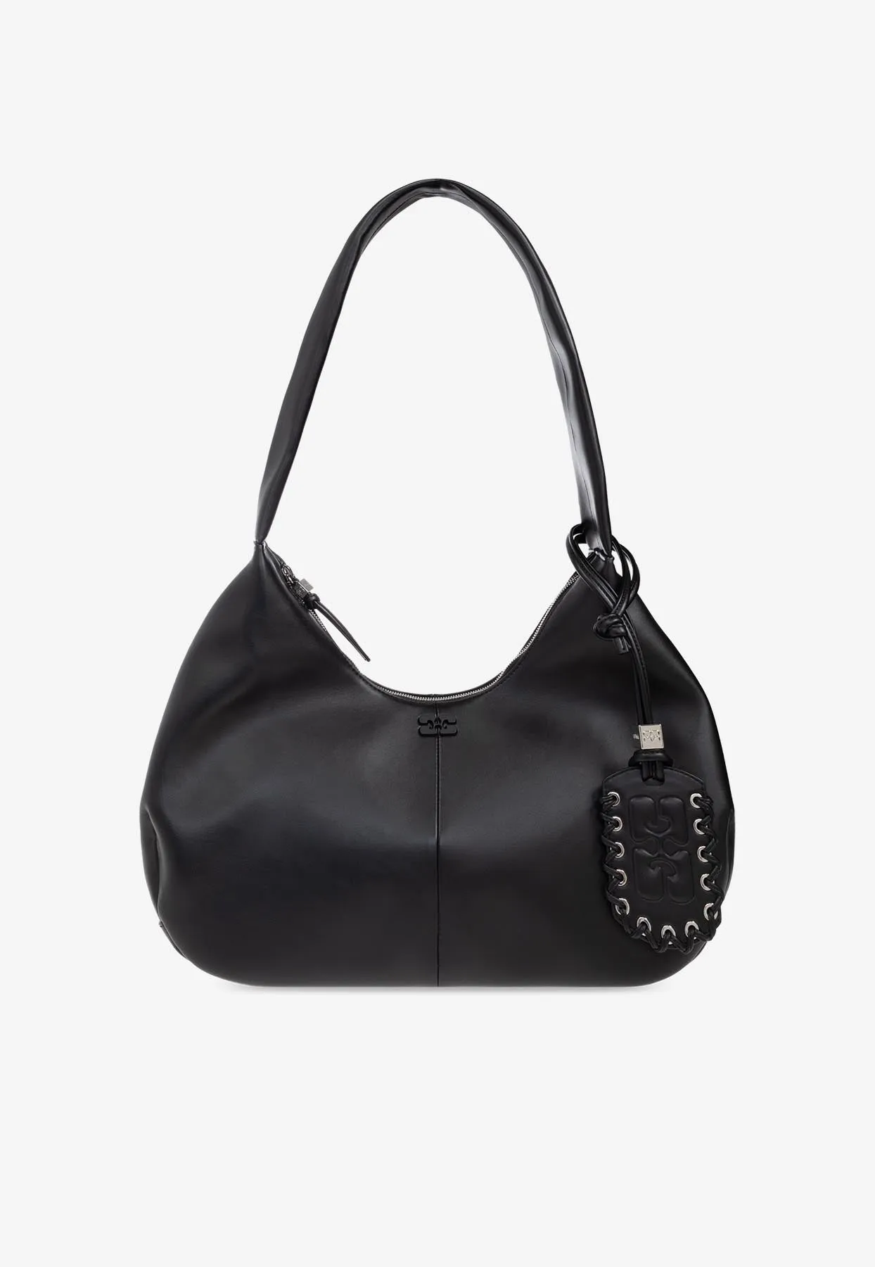 Medium Leather Hobo Bag