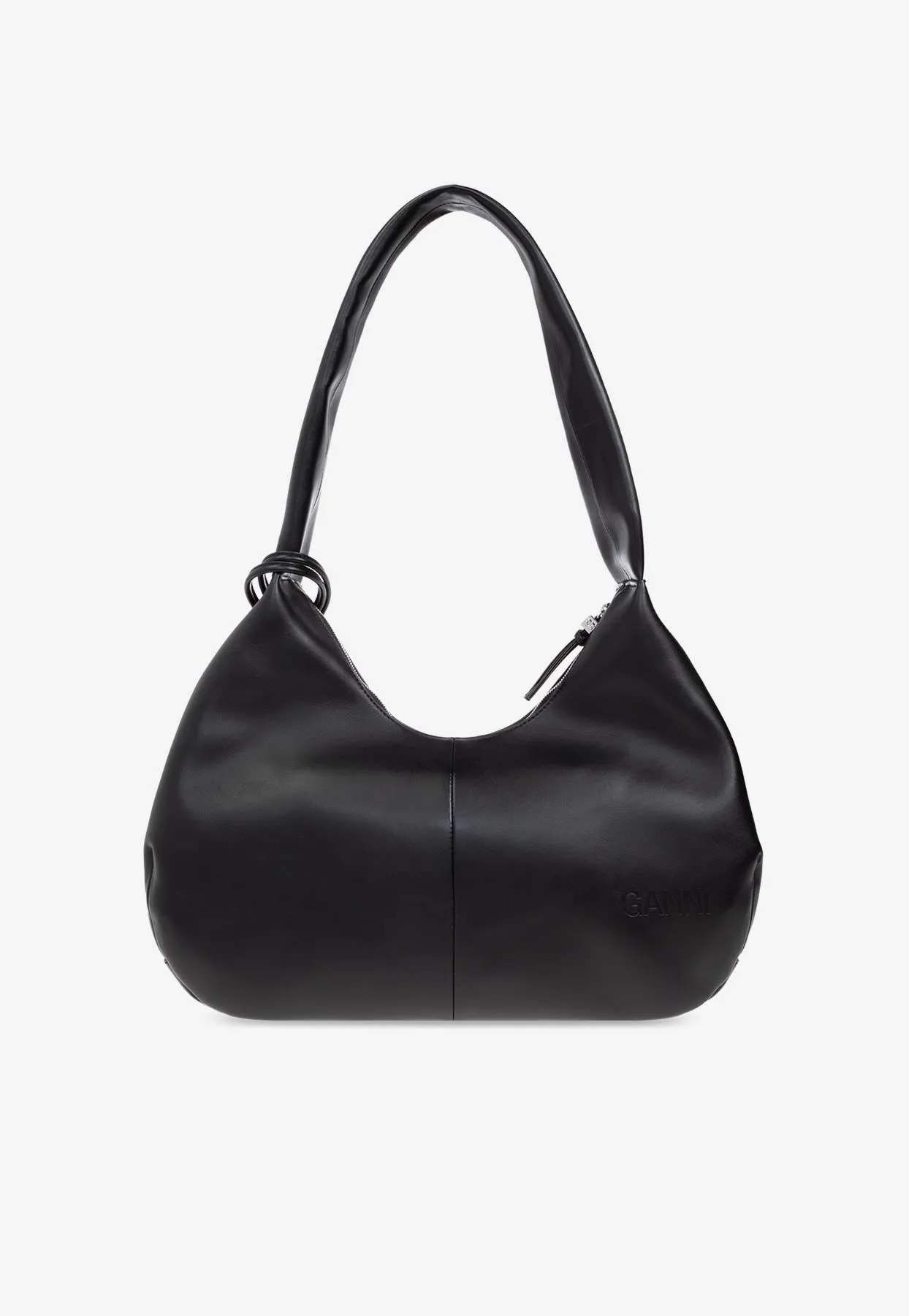 Medium Leather Hobo Bag