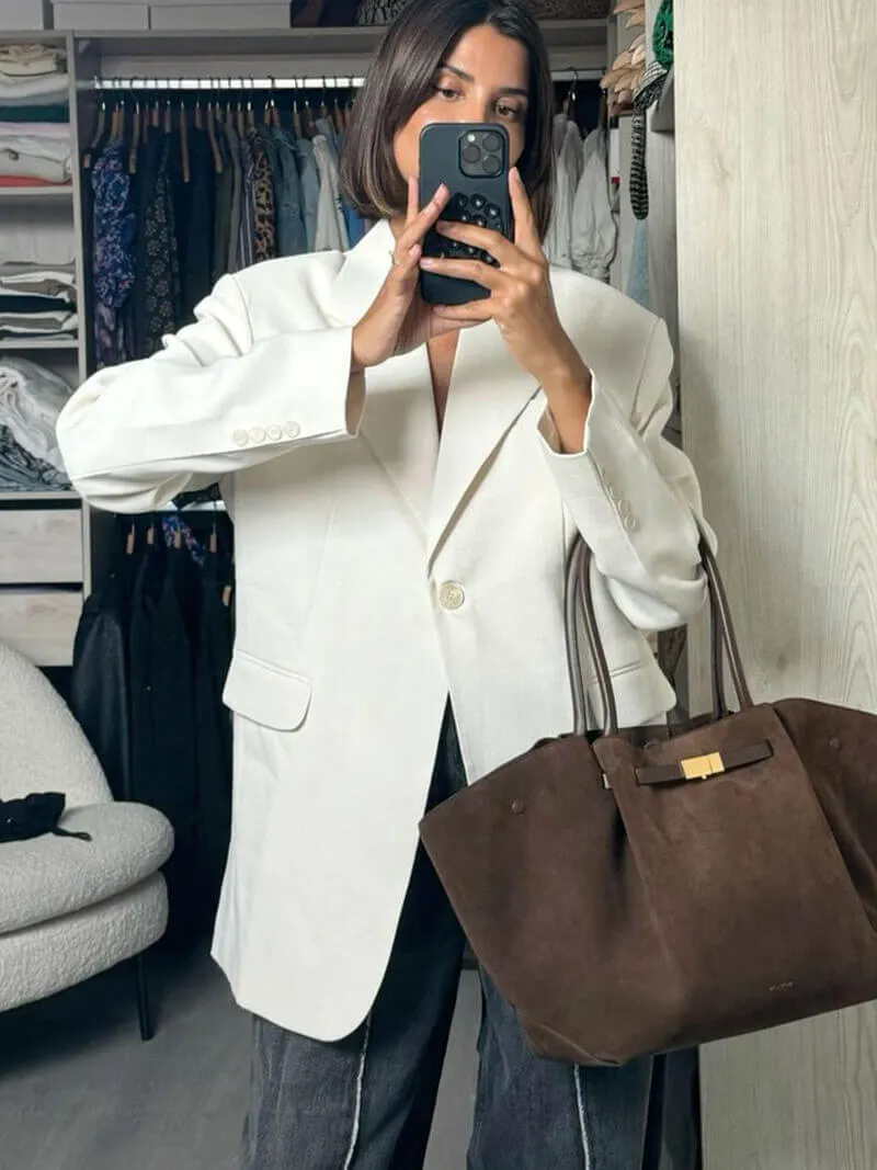 Melanie - Suede Bag