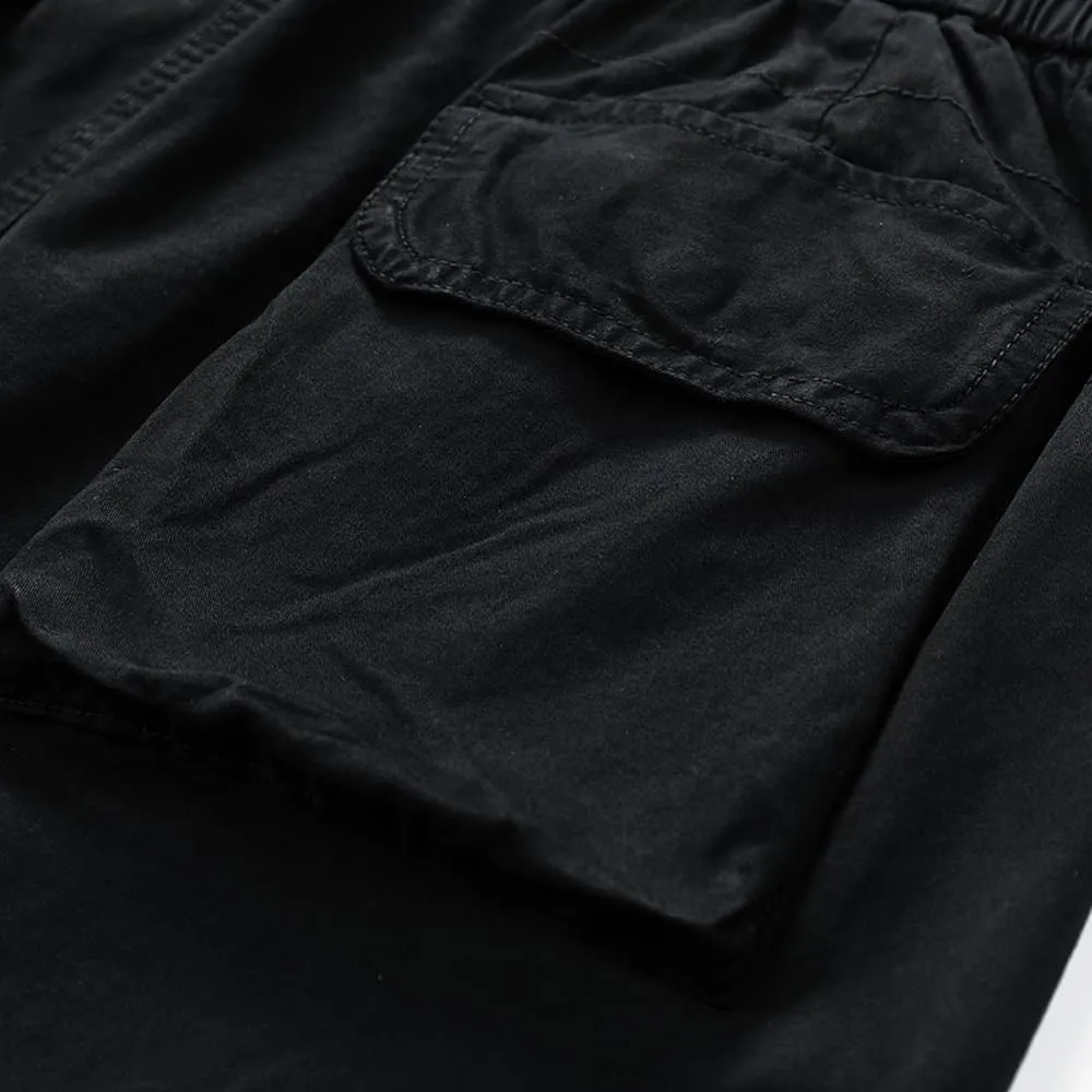 Men's Regular Fit Cargo Shorts Summer Cotton Large Pockets Work Shorts