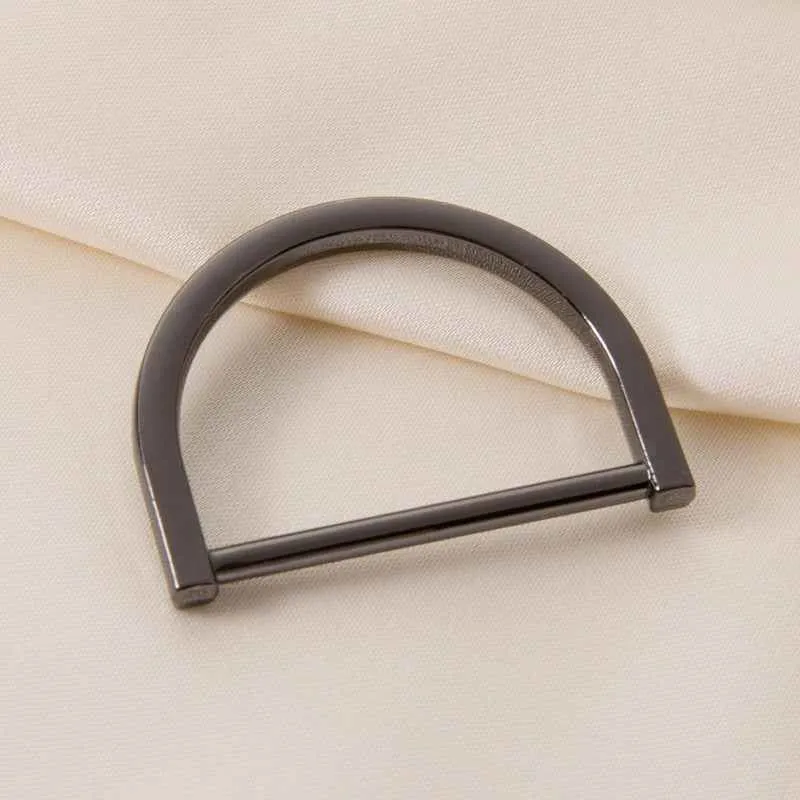 Metal D-Ring Strap Adjusters Buckles for Bags Belts 20 Pack(4 Colors)