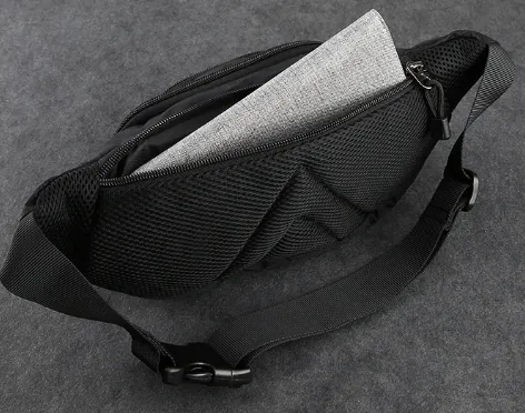 Minglu Mens Waterproof Bum Bag
