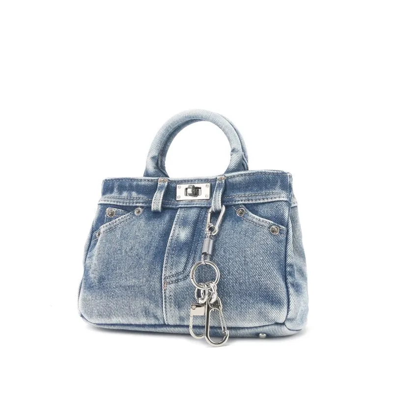 Mini Denim Handbag
