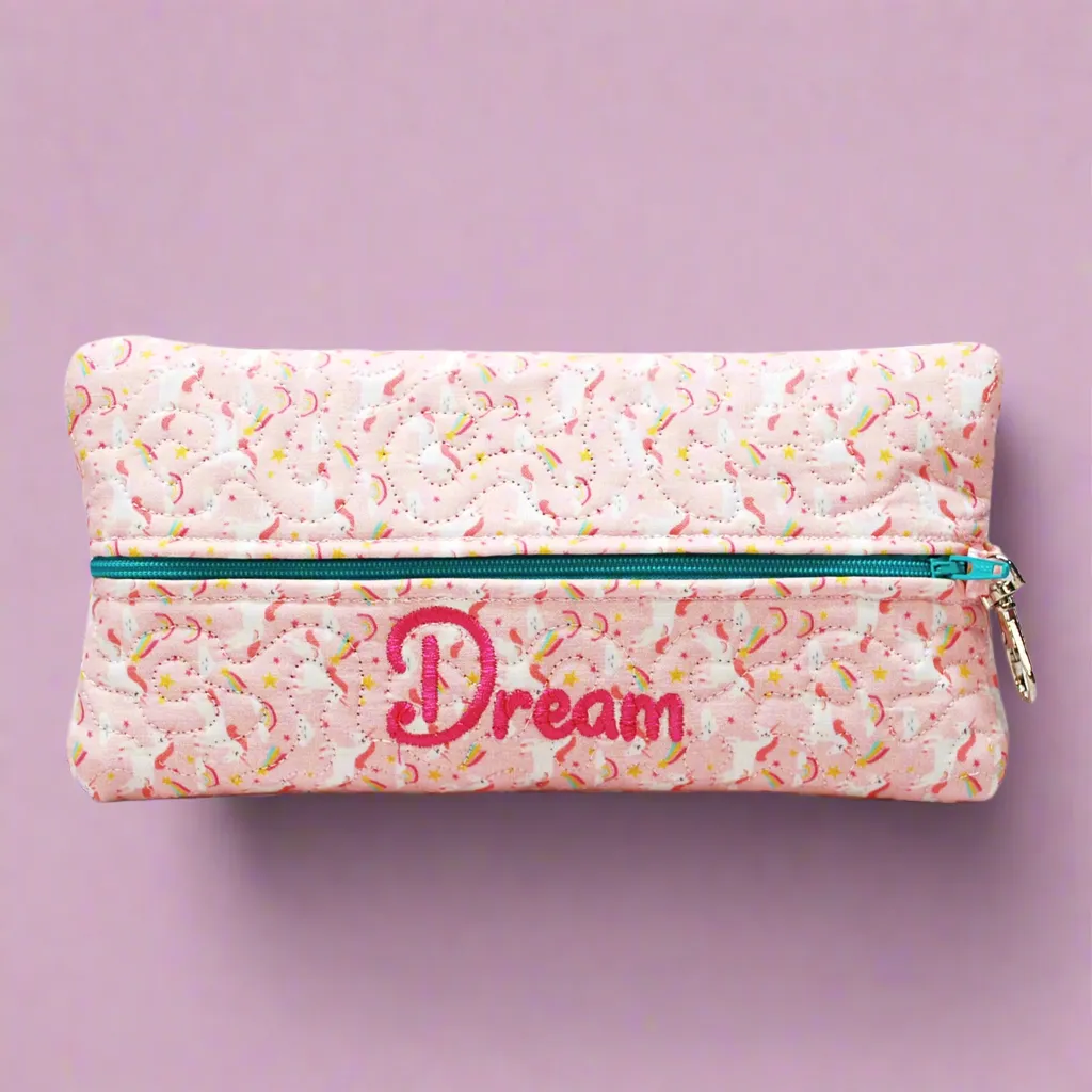Mini Unicorns Quilted Pouch