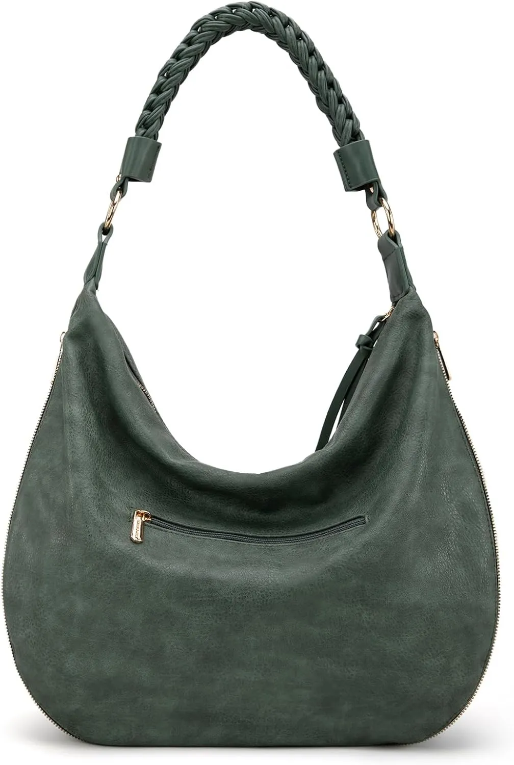 Montana West Large Hobo Bags for Women Slouchy Shoulder Purse Handbag with Zipper and Woven Handle