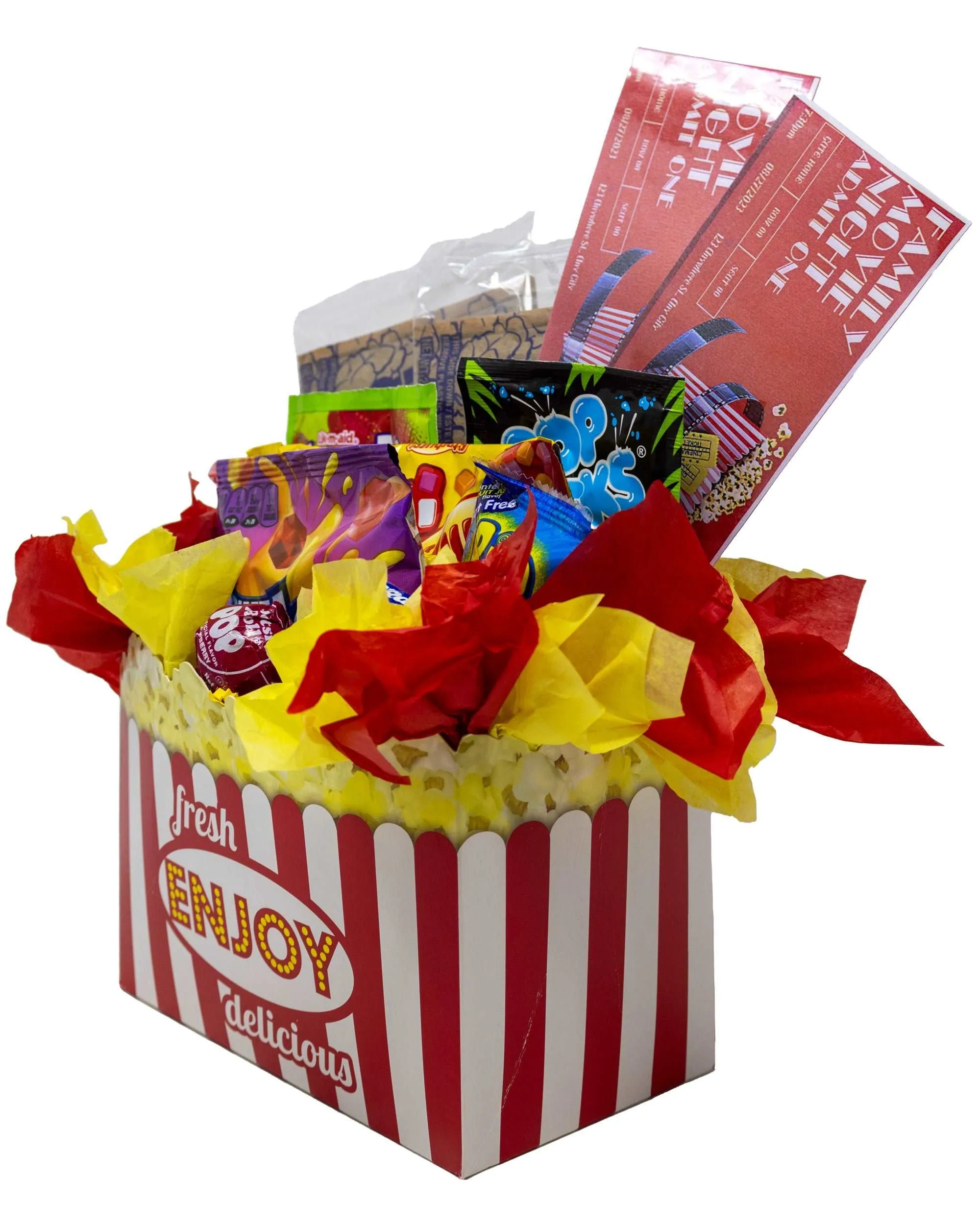 Movie Night Popcorn Snack Box