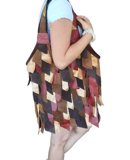 Multicolor Shoulder Bag with Tassels