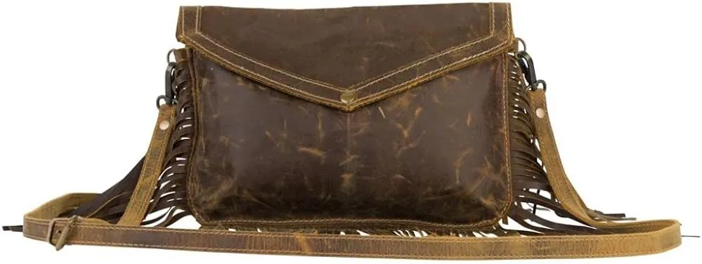 Myra Bag Cowgirl'S Love Leather Bag Upcycled Leather S-2190