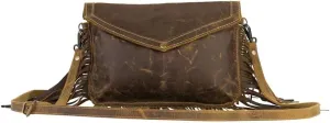 Myra Bag Cowgirl'S Love Leather Bag Upcycled Leather S-2190