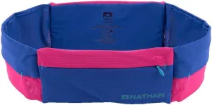 Nathan Zipster Running Belt for Men and Women, Bounce Free Waist Pack, Running Fanny Pack Women, Pockets with Zippers, Fits All iPhones