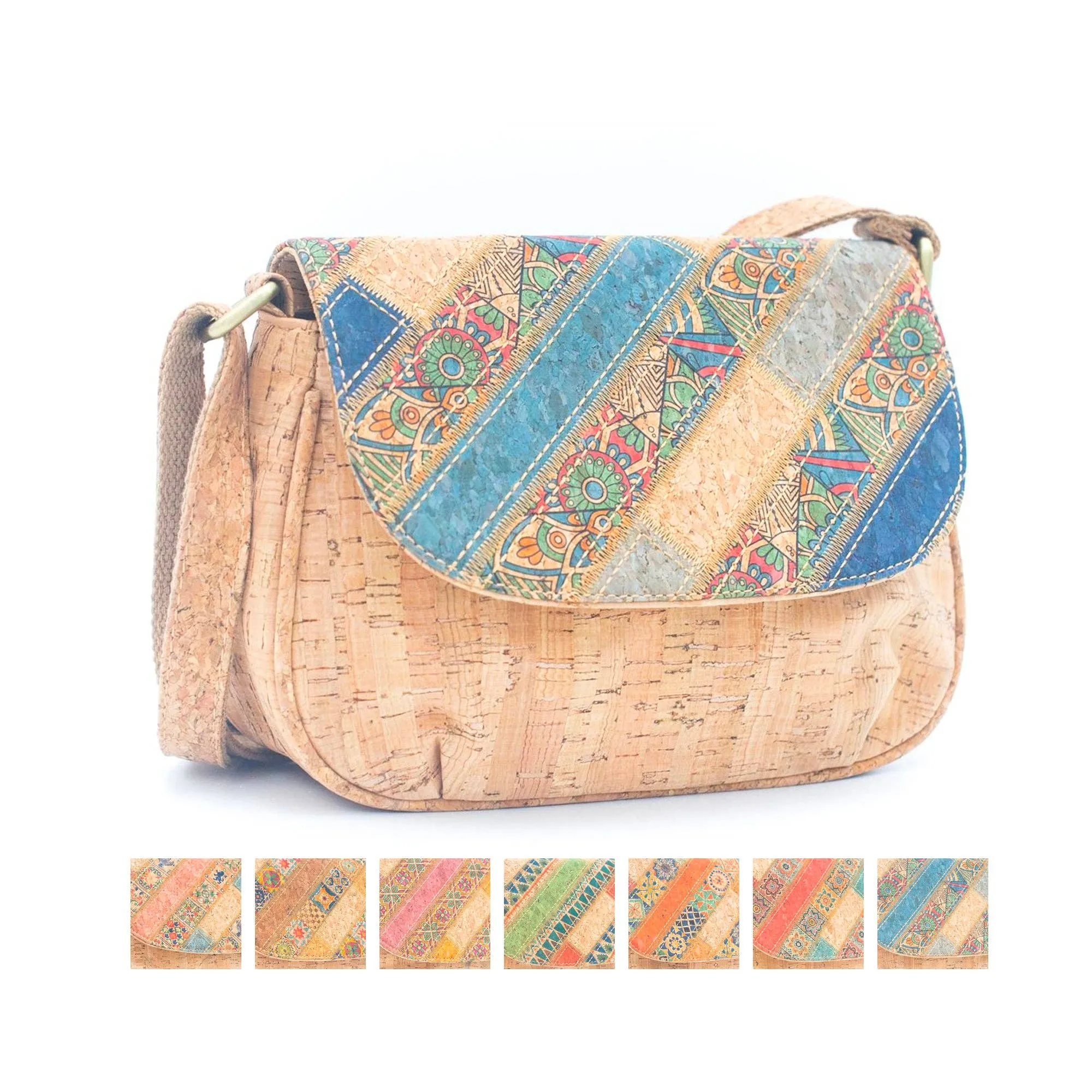 Natural Cork Women's Crossbody Bag BAGF-053