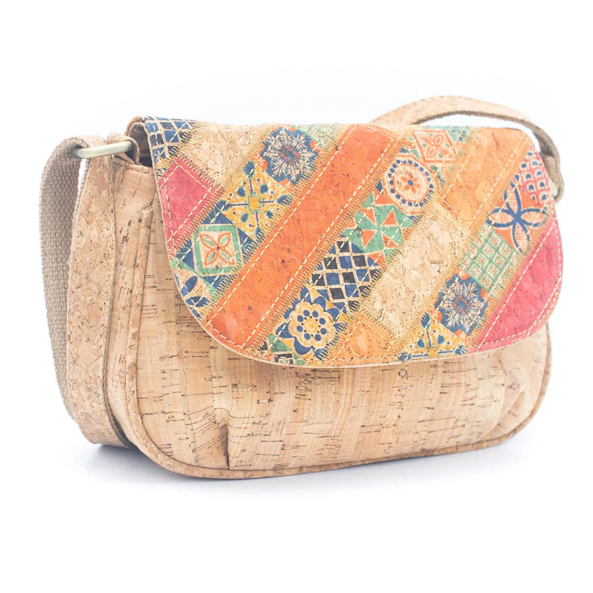 Natural Cork Women's Crossbody Bag BAGF-053