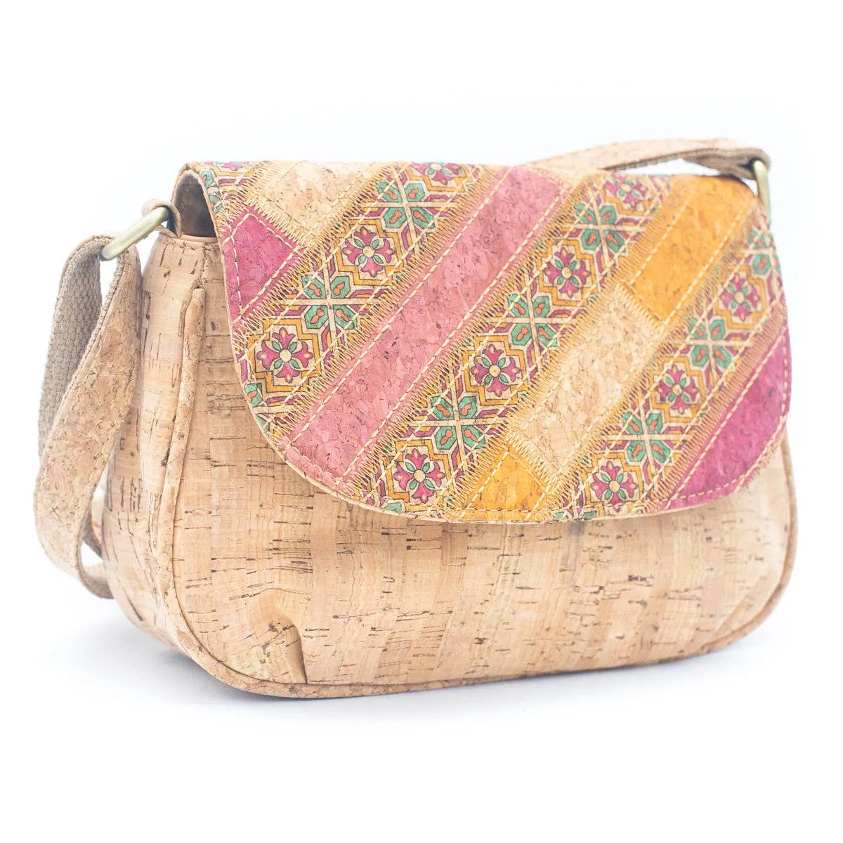 Natural Cork Women's Crossbody Bag BAGF-053