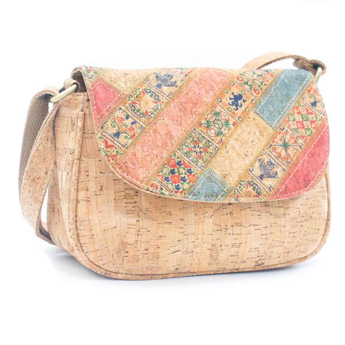 Natural Cork Women's Crossbody Bag BAGF-053