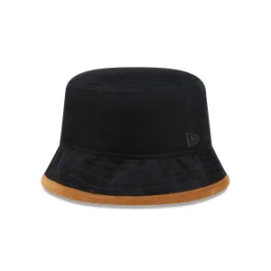 New Era Cap Black Tiramisu Cord Bucket Hat
