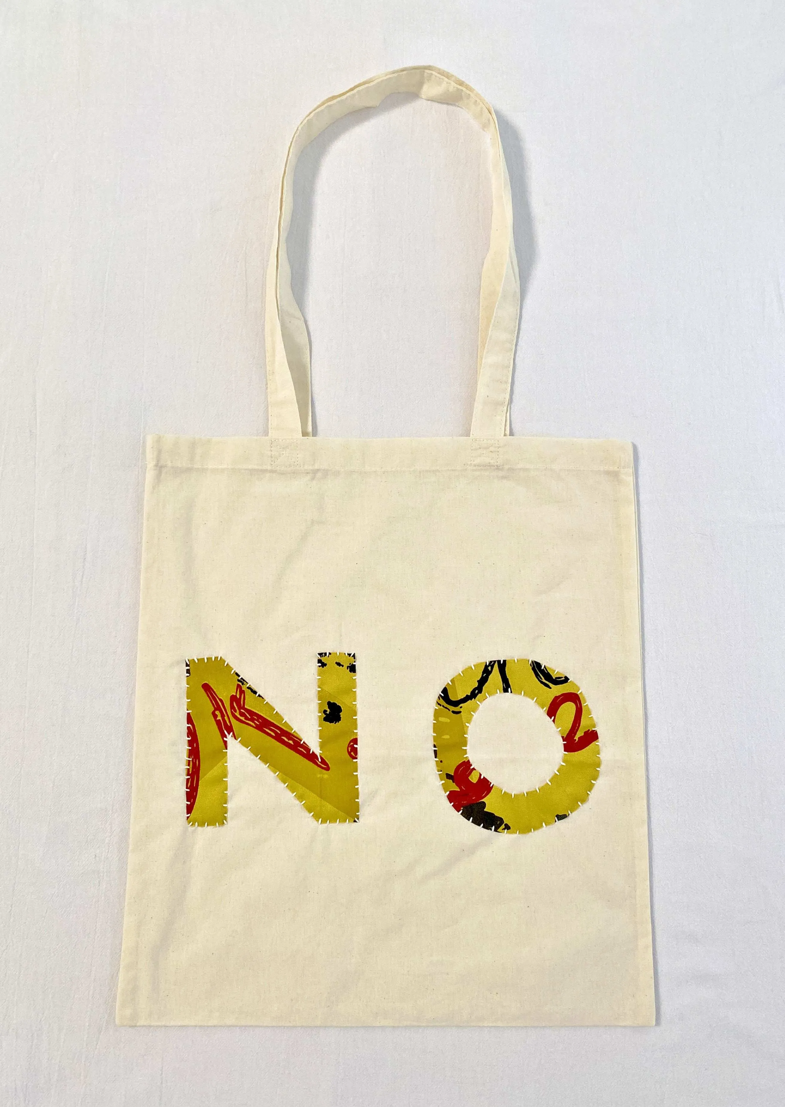 No Patchwork Cotton Tote