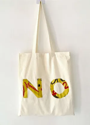 No Patchwork Cotton Tote