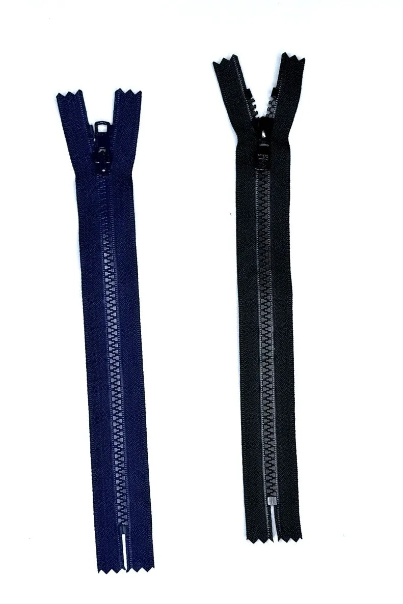 Non-Separating #5 Molded Tooth Zippers