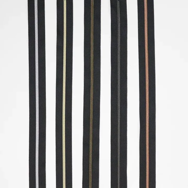 Nylon Coil #5 Zipper Black (3 yard 9 pulls) Sallie Tomato Zippers