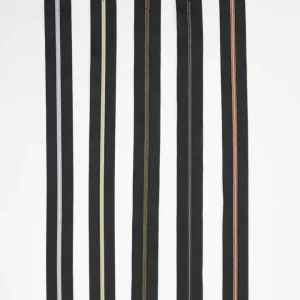 Nylon Coil #5 Zipper Black (3 yard 9 pulls) Sallie Tomato Zippers